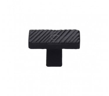 Heritage Brass FB3896 Cabinet Knob Textured Design 41mm - Rustic Black