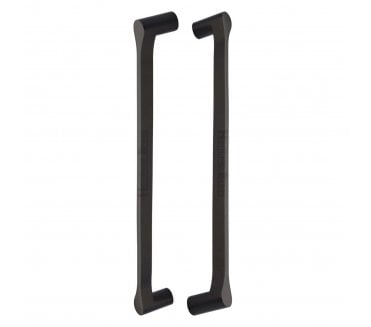 Heritage Brass Gio Back to Back Door Pull Handles - Matt Bronze