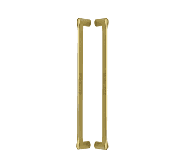 Heritage Brass Gio Back to Back Door Pull Handles - Polished Brass