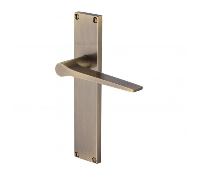 Heritage Brass Gio On Long Backplate - Antique Brass