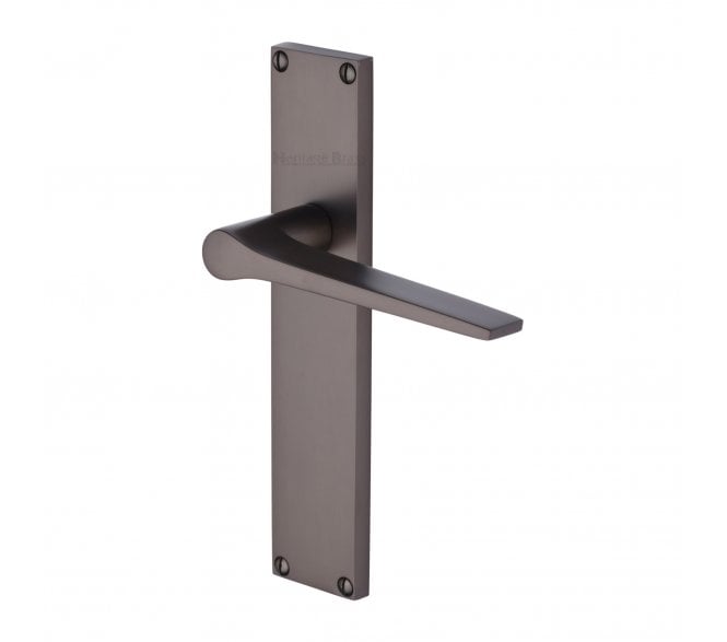 Heritage Brass Gio On Long Backplate - Matt Bronze