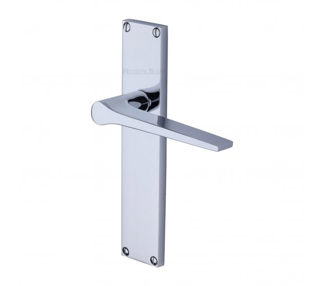 Heritage Brass Gio On Long Backplate - Polished Chrome