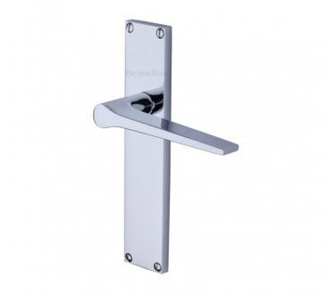 Heritage Brass Gio On Long Backplate - Polished Chrome