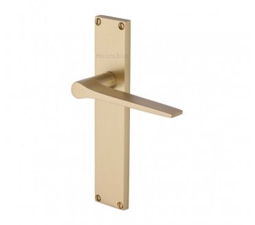 Heritage Brass Gio On Long Backplate - Satin Brass