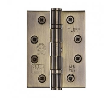 Heritage Brass Grade 13 102x76mm Ball Bearing Hinges (Pair) - Antique Brass