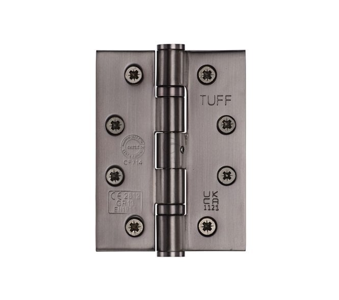 Heritage Brass Grade 13 102x76mm Ball Bearing Hinges (Pair) - Matt Bronze
