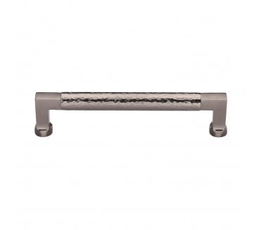 Heritage Brass HAM0312 Hammered Bauhaus Cabinet Pull Handles - Satin Nickel