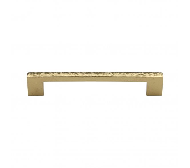 Heritage Brass HAM0337 Hammered Metro Cabinet Pull Handles - Polished Brass