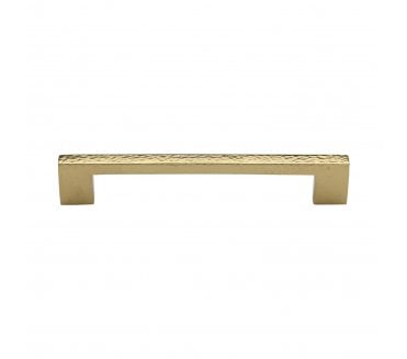 Heritage Brass HAM0337 Hammered Metro Cabinet Pull Handles - Polished Brass