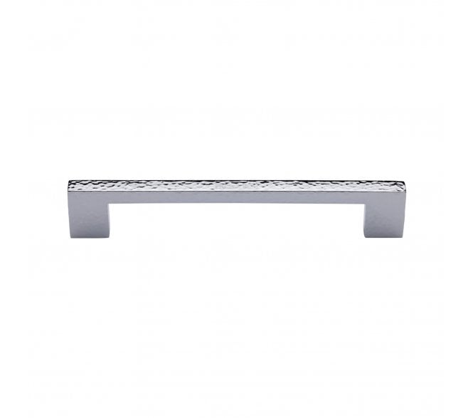 Heritage Brass HAM0337 Hammered Metro Cabinet Pull Handles - Polished Chrome