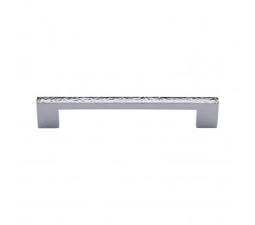 Heritage Brass HAM0337 Hammered Metro Cabinet Pull Handles - Polished Chrome