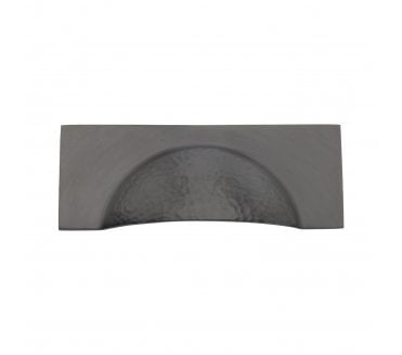 Heritage Brass HAM2764 Hammered Hampshire Drawer Cup Pull - Matt Bronze
