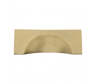 Heritage Brass HAM2764 Hammered Hampshire Drawer Cup Pull - Satin Brass