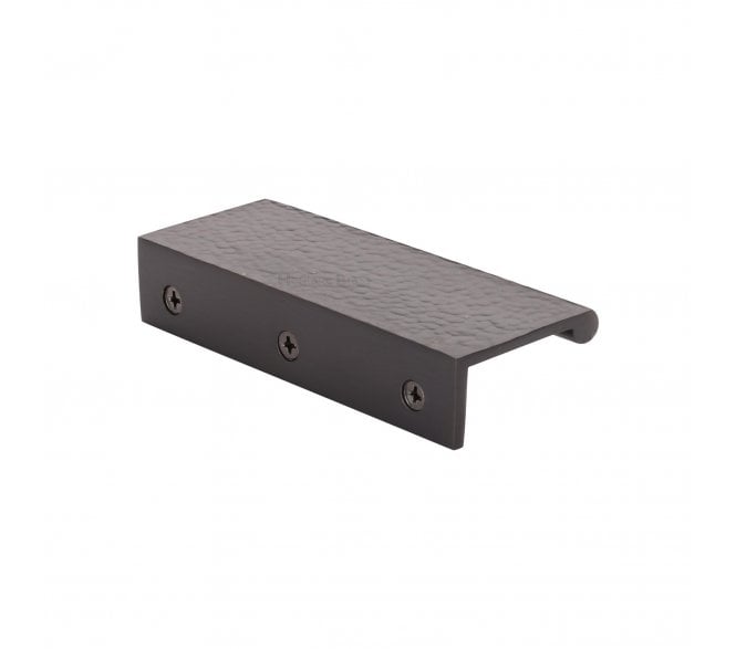 Heritage Brass HAMEPR Hammered Edge Pull Cabinet Handles - Matt Bronze