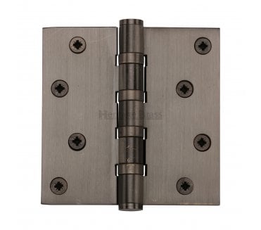 Heritage Brass Heavy Duty Thrust Bearing Butt Hinges 102x102mm - Matt Bronze (Pair)