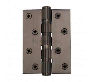 Heritage Brass Heavy Duty Thrust Bearing Butt Hinges 102x76mm - Matt Bronze (Pair)
