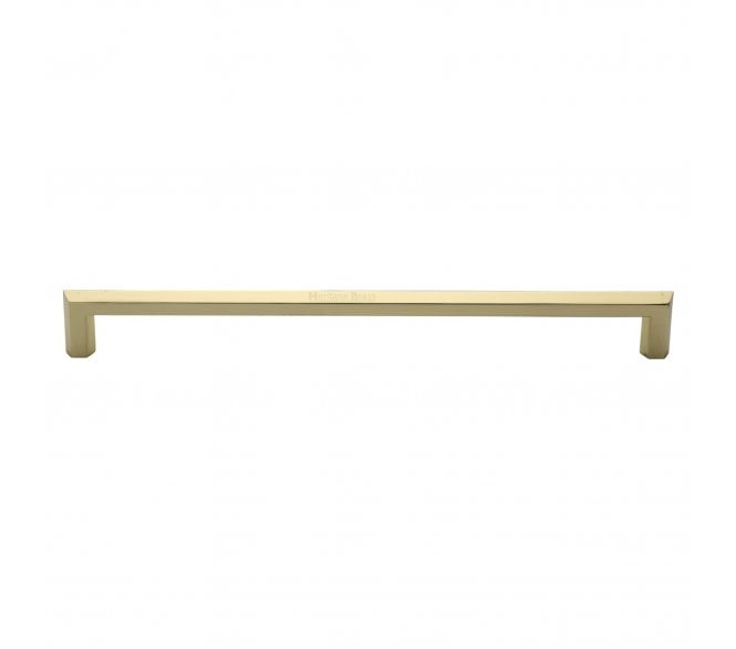 Heritage Brass Hexagonal Door Pull Handles - Polished Brass