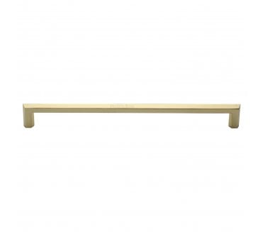 Heritage Brass Hexagonal Door Pull Handles - Polished Brass