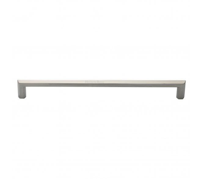 Heritage Brass Hexagonal Door Pull Handles - Satin Nickel