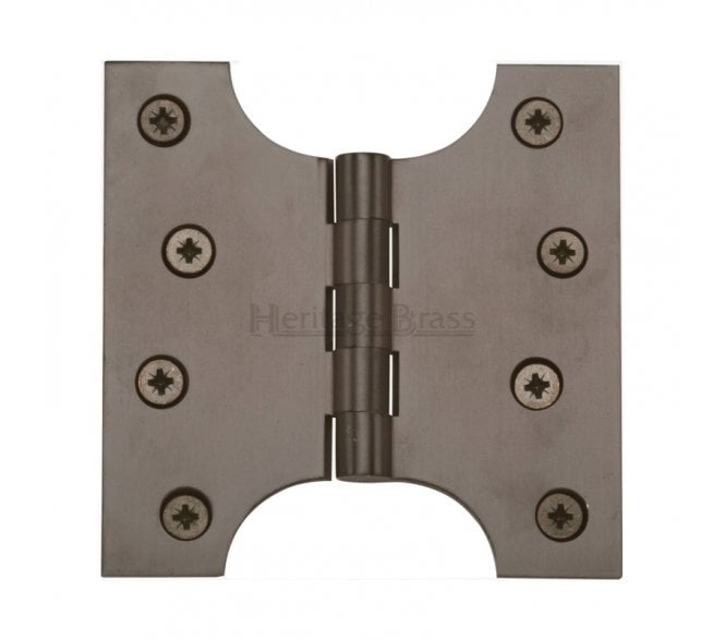 Heritage Brass HG99 Parliament Hinges 102x102mm - Matt Bronze (Pair)