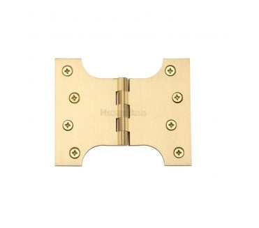 Heritage Brass HG99 Parliament Hinges 102x127mm - Satin Brass (Pair)