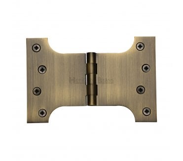 Heritage Brass HG99 Parliament Hinges 102x152mm - Antique Brass (Pair)