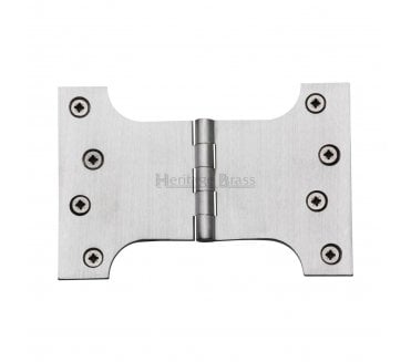 Heritage Brass HG99 Parliament Hinges 102x152mm - Satin Chrome (Pair)