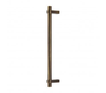 Heritage Brass Industrial Door Pull Handles - Antique Brass