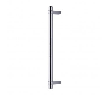 Heritage Brass Industrial Door Pull Handles - Polished Chrome