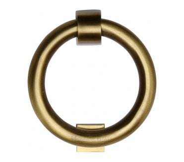 Heritage Brass K1270 Ring Door Knocker - Antique Brass