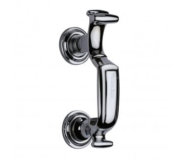 Heritage Brass K1300 Doctor Door Knocker - Polished Chrome