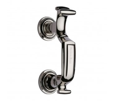 Heritage Brass K1300 Doctor Door Knocker - Polished Nickel