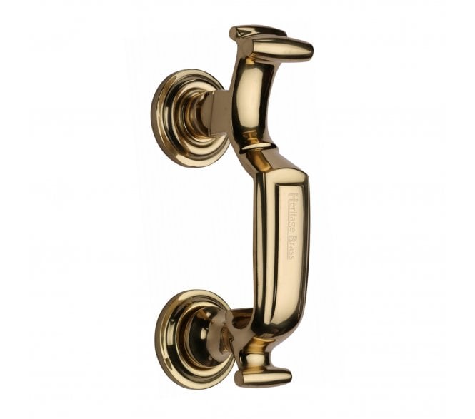 Heritage Brass K1300 Doctors Door Knocker - Unlacquered Brass