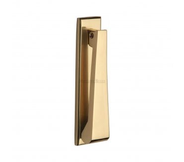 Heritage Brass K1310 Slimline Door Knocker - Unlacquered Brass