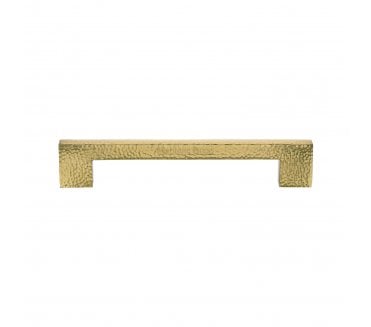 Heritage Brass Metro Hammered Door Pull Handles - Polished Brass
