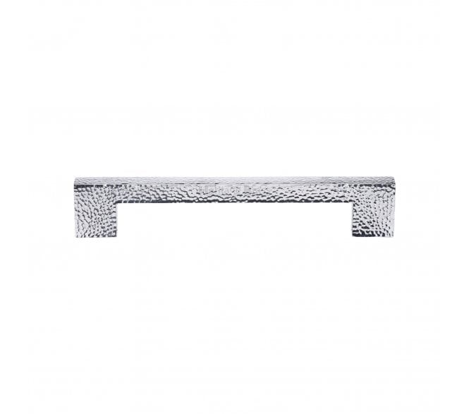 Heritage Brass Metro Hammered Door Pull Handles - Polished Chrome