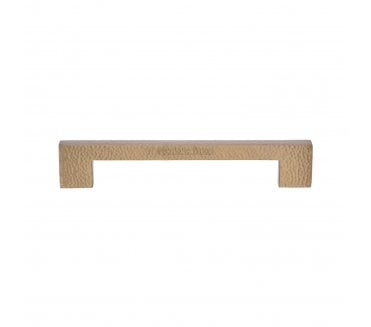 Heritage Brass Metro Hammered Door Pull Handles - Satin Brass