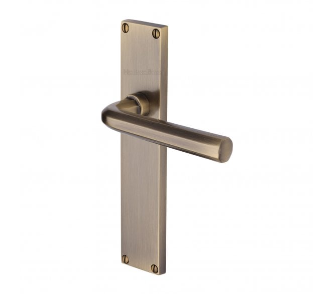 Heritage Brass Octave On Long Backplate - Antique Brass
