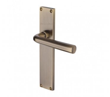Heritage Brass Octave On Long Backplate - Antique Brass