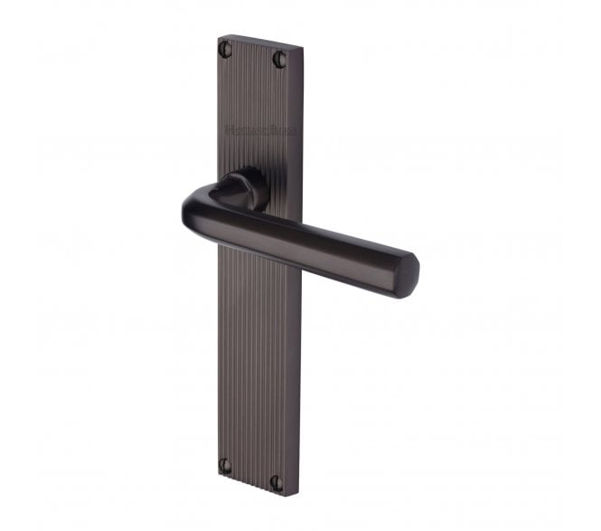 Heritage Brass Octave On Reeded Backplate - Matt Bronze