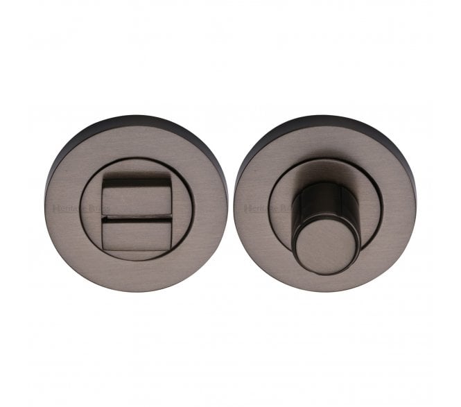 Heritage Brass Phoenix Bathroom Turn & Release -  Matt Bronze