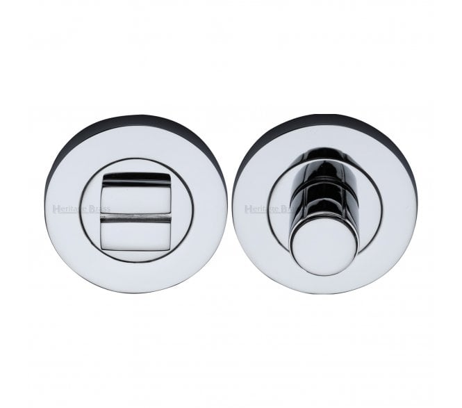 Heritage Brass Phoenix Bathroom Turn & Release -  Polished Chrome