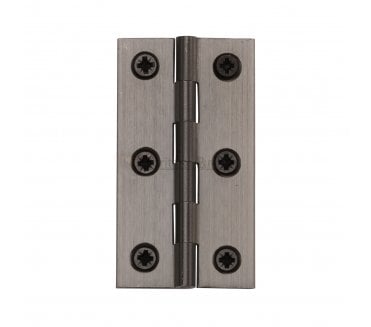 Heritage Brass Plain Butt Hinges 76x42mm - Matt Bronze (Pair)
