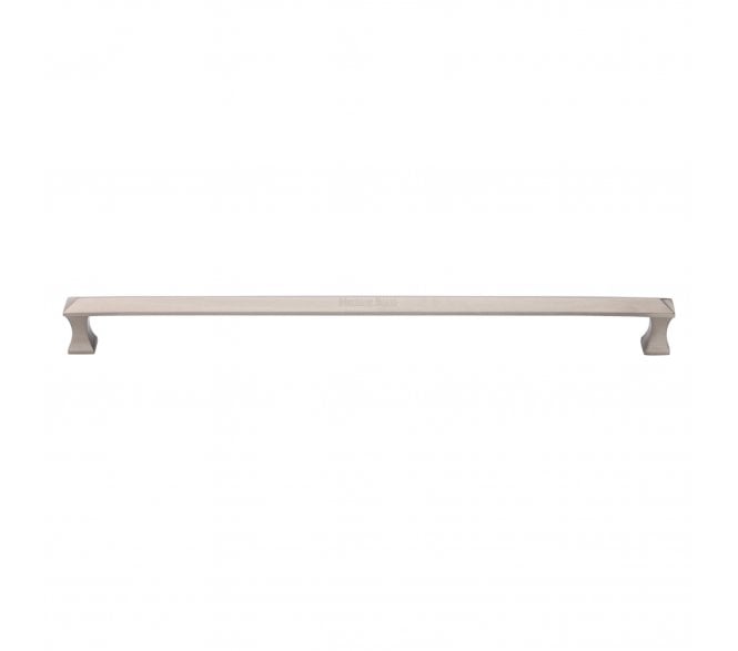 Heritage Brass Pyramid Door Pull Handles - Satin Nickel