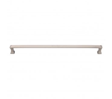 Heritage Brass Pyramid Door Pull Handles - Satin Nickel