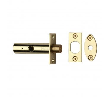 Heritage Brass RB7 Security Mortice Rackbolt - Polished Brass