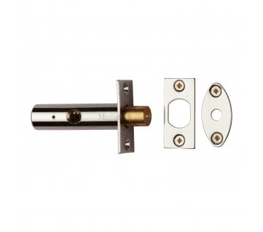 Heritage Brass RB7 Security Mortice Rackbolt - Polished Nickel