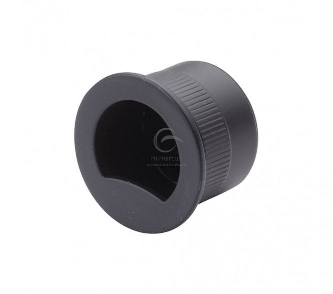 Heritage Brass RD373 Pocket Door Edge Pull - Matt Black