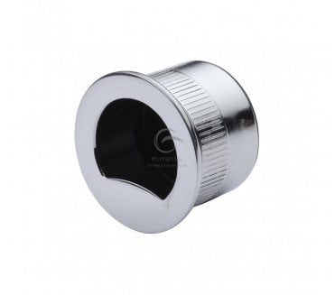 Heritage Brass RD373 Pocket Door Edge Pull - Polished Chrome