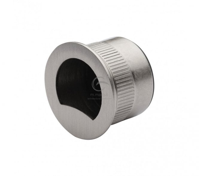 Heritage Brass RD373 Pocket Door Edge Pull - Satin Nickel